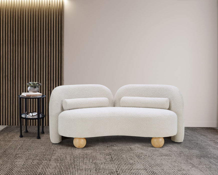 Daphne - Boucle Loveseat - Simple Home Plus