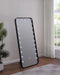 Canton - LED Standing Mirror With Speakers - Black - Simple Home Plus