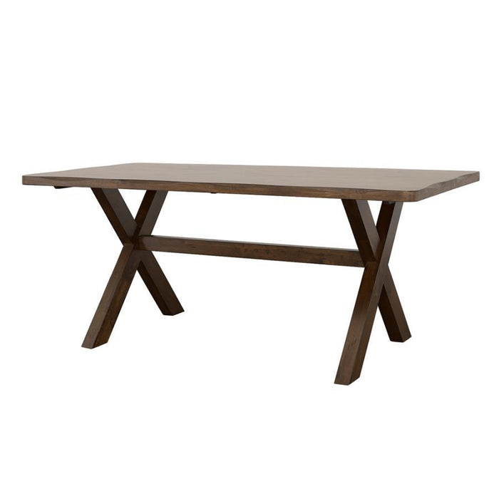 Alston - Rectangular Dining Table - Knotty Nutmeg - Simple Home Plus