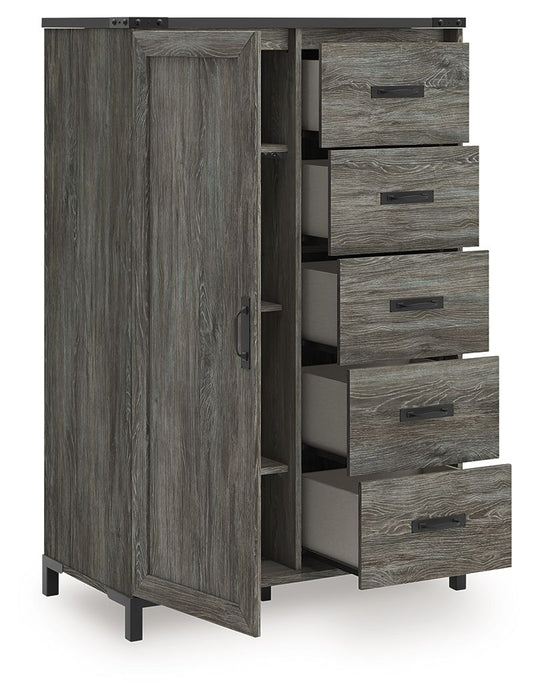 Frandern - Gray - Dressing Chest - Simple Home Plus
