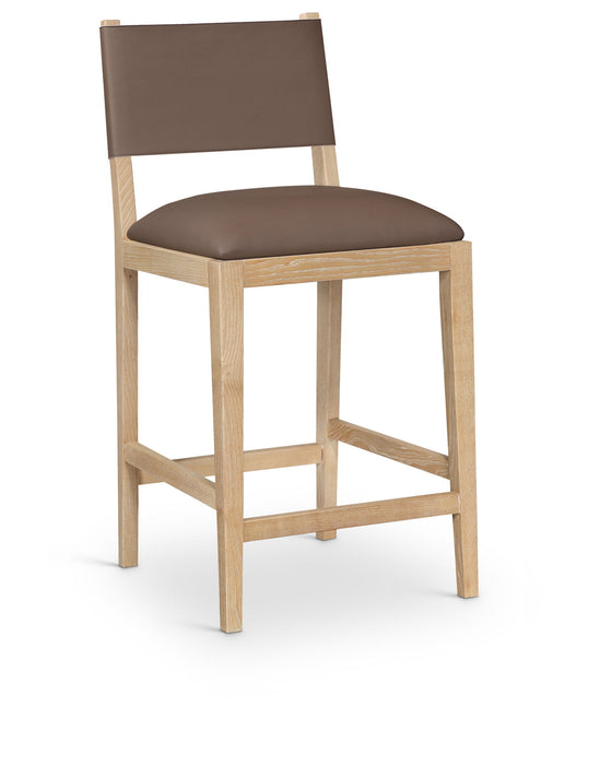 Avon - Vegan Leather Counter Stool - Simple Home Plus