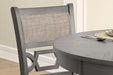 Wrenning - Drm Counter Table Set (Set of 5) - Gray - Simple Home Plus