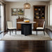 Corvina - Square Oak Veneer Dining Table - Simple Home Plus
