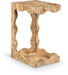 Vassa - Burl Veneer End Table - Simple Home Plus