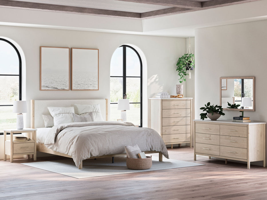 Cadmori - Panel Bedroom Set - Simple Home Plus