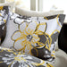 Allison - Comforter Set - Yellow - Simple Home Plus