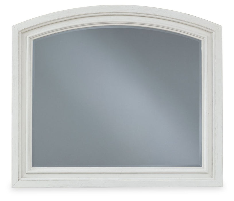 Robbinsdale - Bedroom Mirror - Antique White - Simple Home Plus