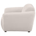 Destino - Chenille Upholstered Splayed Arm Accent Chair - Greige - Simple Home Plus