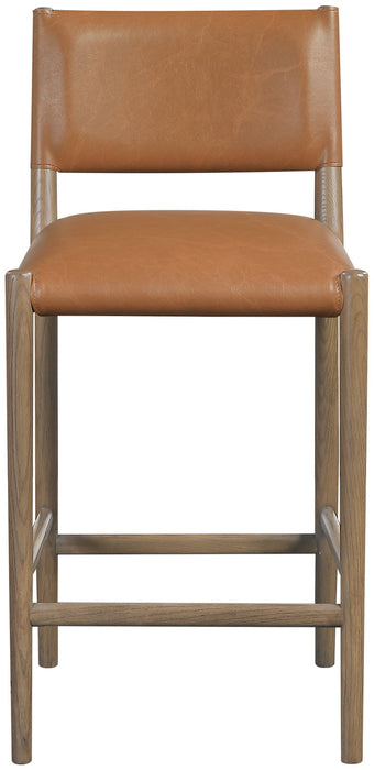 Andie - Upholstered Counter Stool - Brown Base - Simple Home Plus
