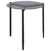Rosalie - Round Smoked Glass Top Table - Simple Home Plus
