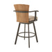 Hazel - Outdoor Patio Swivel Bar Stool - Simple Home Plus