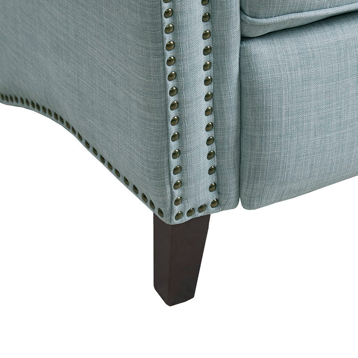 Aidan - Aidan Recliner - Light Blue - Simple Home Plus