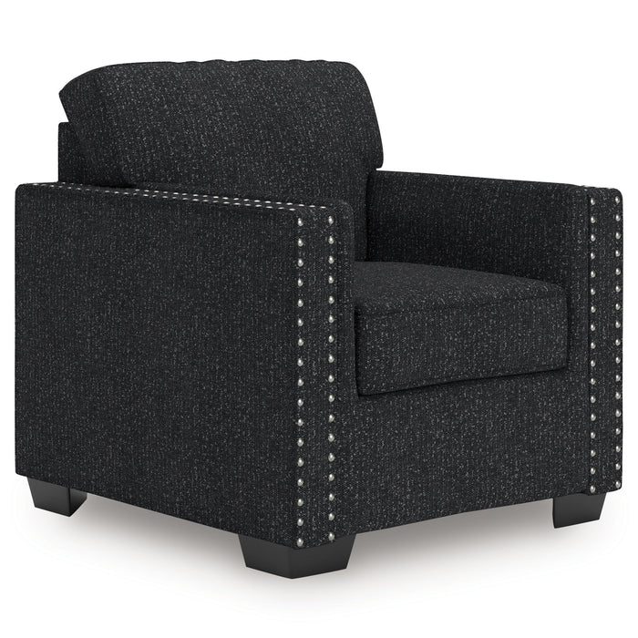 Jasmine Peaks - Chair - Coal - Simple Home Plus