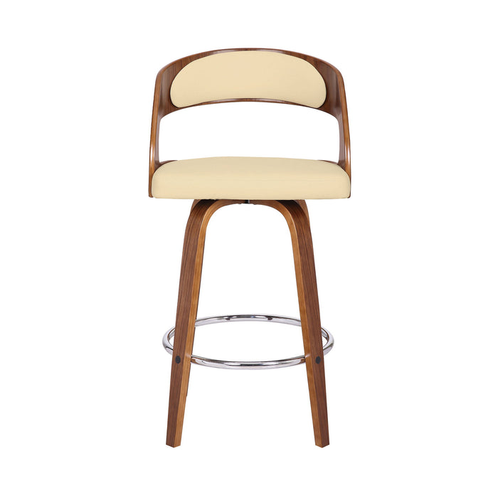 Shelly - 26" Counter Height Swivel Bar Stool - Simple Home Plus
