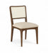 Atrium - Upholstered Seat Dining Chair With Brushed Brown Base (Set of 2) - Simple Home Plus
