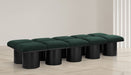 Pavilion - 10 Piece Modular Bench With Black Base - Simple Home Plus