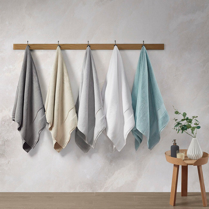 Splendor - 6 Piece Towel Set - Taupe - Simple Home Plus