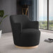 Clarita - Boucle Swivel Accent Chair - Simple Home Plus