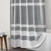 Spa Waffle - Shower Curtain With 3M Treatment - Gray - Simple Home Plus