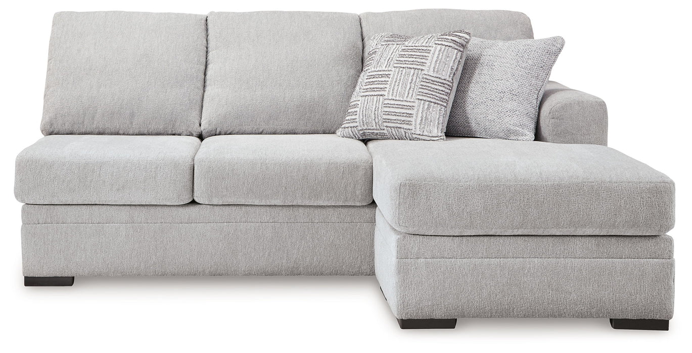 Gabyleigh - Raf Sofa Chaise - Nickel - Simple Home Plus