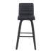 Vienna - Swivel Bar Stool - Black Base - Simple Home Plus
