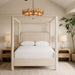 Salina - Velvet Upholstered Bed - Simple Home Plus