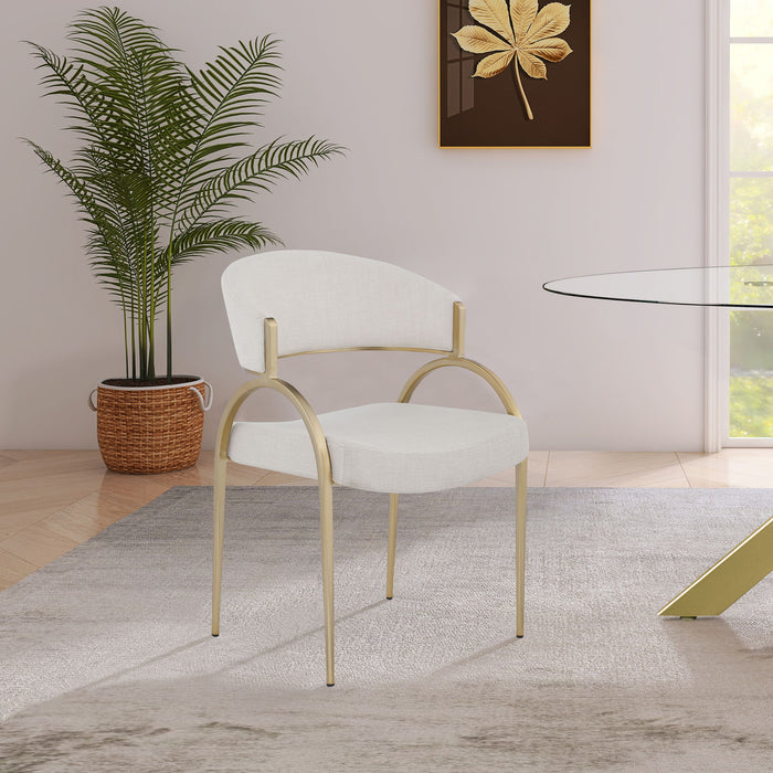 Privet - Dining Chair (Set of 2) - Gold Base