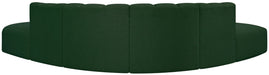 Arc - Boucle Fabric 6 Piece Corner Modular Sofa - Simple Home Plus