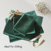 Satin - 6 Piece California King Luxury Sheet Set - Emerald - Simple Home Plus