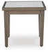 Rainier Ranch - Brown / Beige - Square End Table - Simple Home Plus