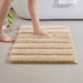 Tufted Pearl Channel - 17" x 24" Rug - Wheat - Simple Home Plus