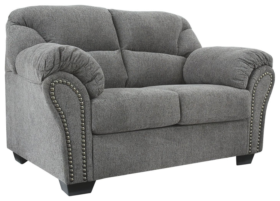 Allmaxx - Pewter - Loveseat - Simple Home Plus