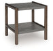 Kallenny - Brown / Gray - Rectangular End Table - Simple Home Plus