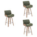 Tyler - 26" Counter Height Swivel Bar Stool - Simple Home Plus