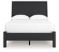 Danziar - Panel Bed With Low Footboard - Simple Home Plus