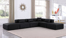 Cube - 6 Piece Modular Corner Armless Sectional - Simple Home Plus