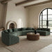 Avanti - Chenille Fabric Upholstered 4 Piece Modular Sectional - Simple Home Plus