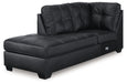 Barlin Mills - Laf Corner Chaise - Carbon - Simple Home Plus