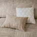 Walter - California King 7 Piece Printed Comforter Set - Taupe - Simple Home Plus
