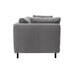 Serenity - 79" Fabric Sofa With Black Metal Legs - Simple Home Plus