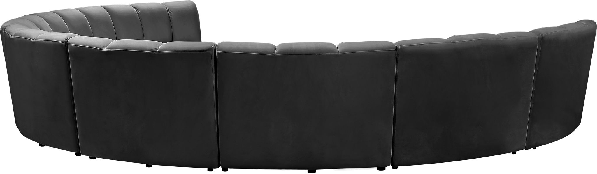 Infinity - 8 Piece Velvet Modular Sectional - Simple Home Plus