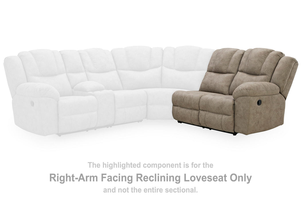 Pearce-Pike - RAF Reclining Loveseat - Birch - Simple Home Plus