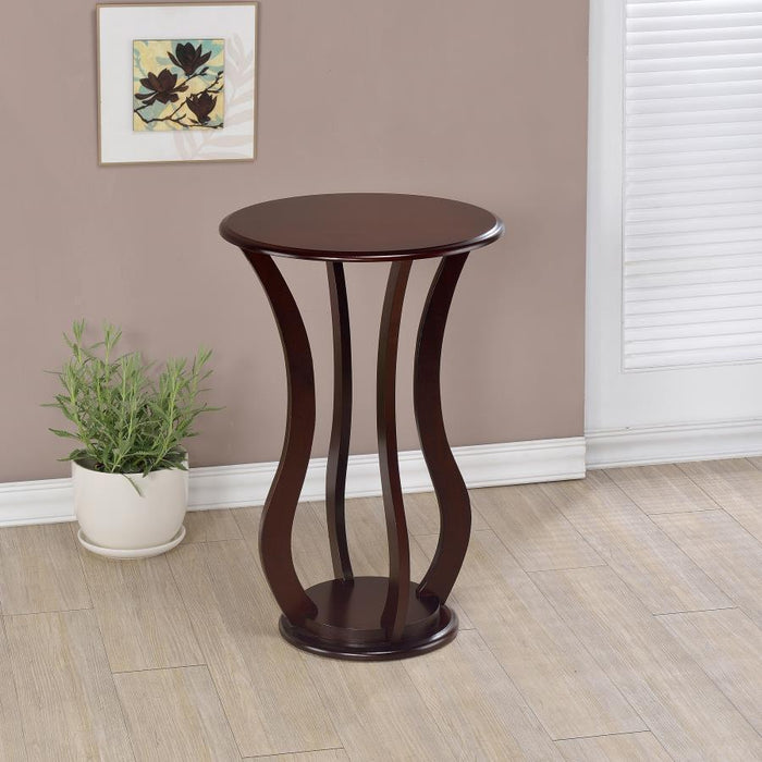 Elton - Round Top Accent Side Table - Simple Home Plus