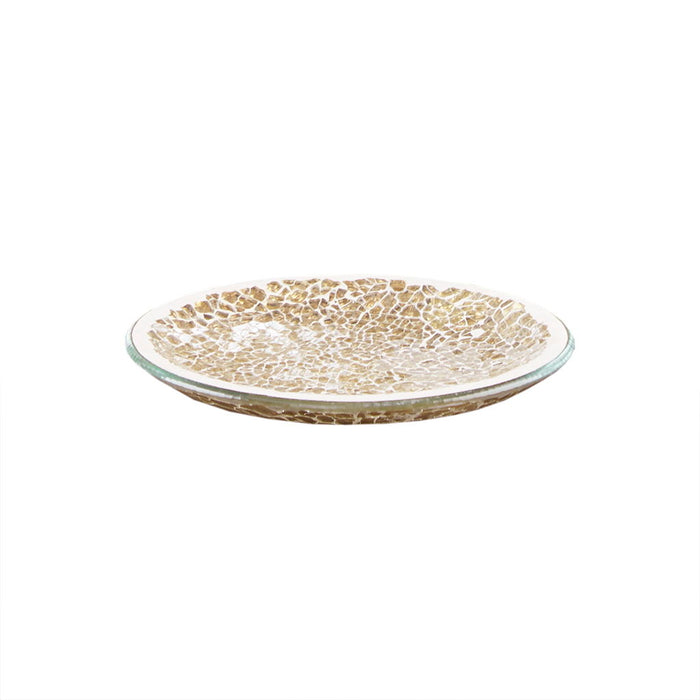 Mosaic - 4 Piece Set Bath Accessory - Gold - Simple Home Plus