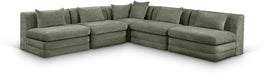Stellar - 5 Piece Upholstered Modular Sectional - Simple Home Plus