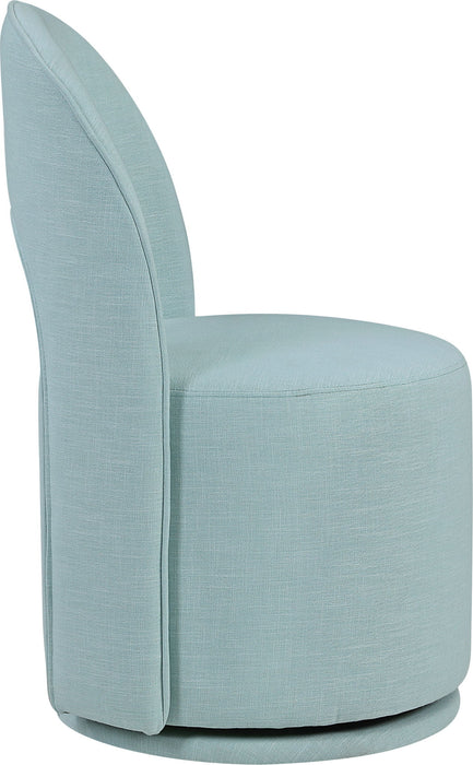 Cirelle - Linen Textured Performance Fabric Dining Chair (Set of 2) - Simple Home Plus
