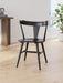 Gretlynn - Black - Dining Room Side Chair (Set of 2) - Simple Home Plus