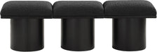 Pavilion - 3 Piece Modular Bench With Black Base - Simple Home Plus