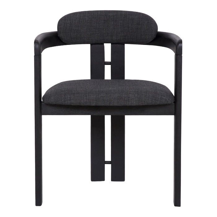 Jazmin - Dining Chair (Set of 2) - Black / Charcoal - Simple Home Plus