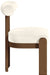 Arienzo - Performance Fabric Upholstered Dining Chair (Set of 2) - Walnut Base - Simple Home Plus
